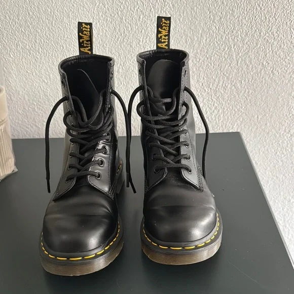Dr. Martens | Shoes | Dr Martens Black Combat Boots With  display picture 1